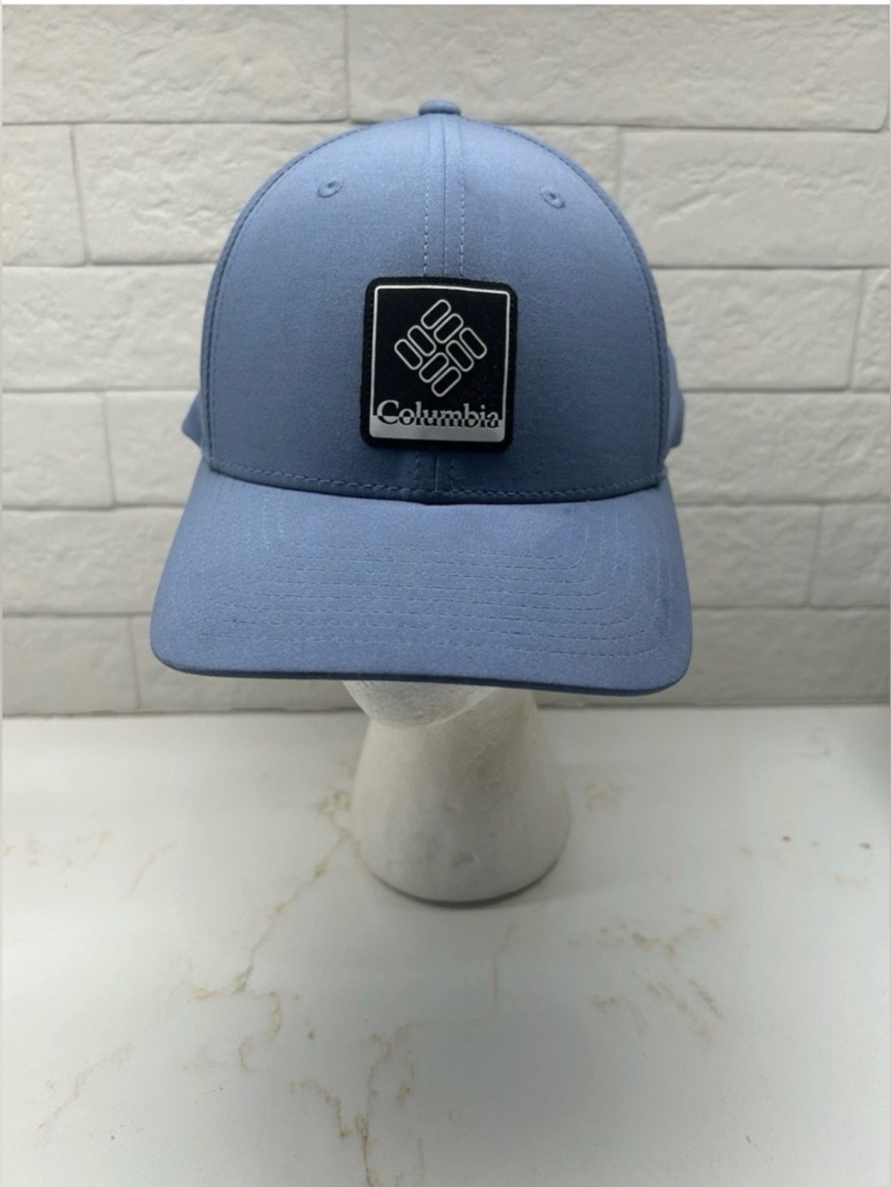 Columbia Mens Maxtrail 110 Snapback Adjustable Hat Cap Flexfit Outdoor Bluestone